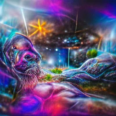 Holographic Meaning of Life: Cosmic Astral Illustration