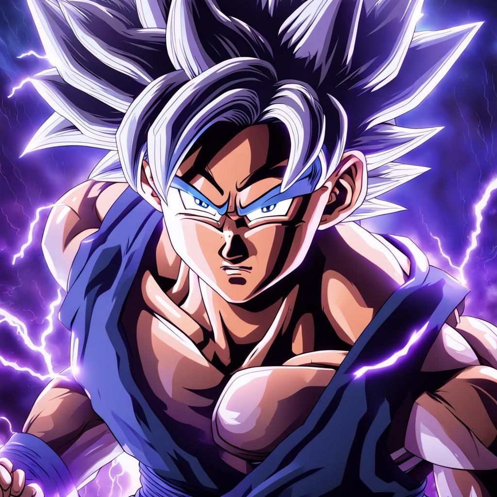 Goku's Epic Ultra Instinct Transformation in 4K