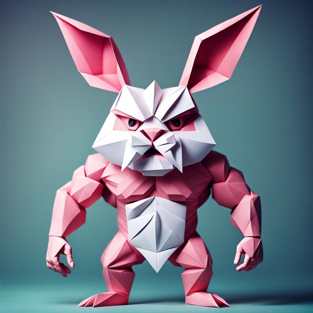Bunny muscle Man monster furry