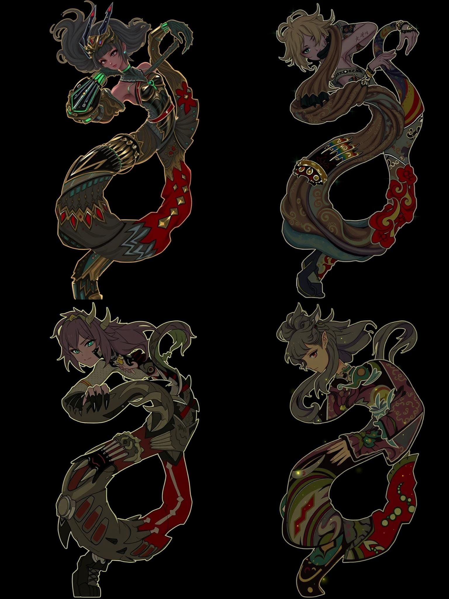 Detailed 3D Anime Art Inspired by WLOP