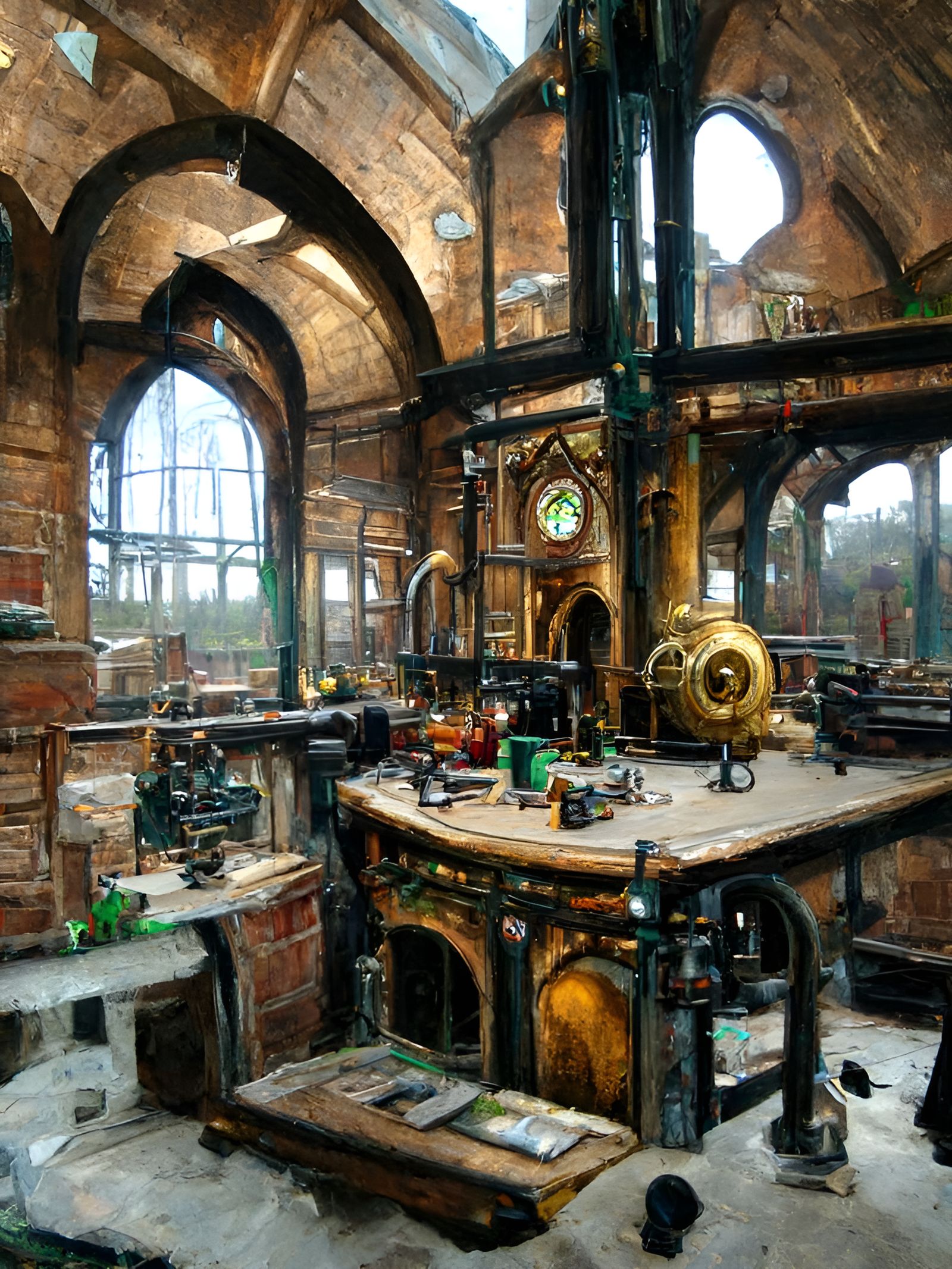 Edwardian workshop