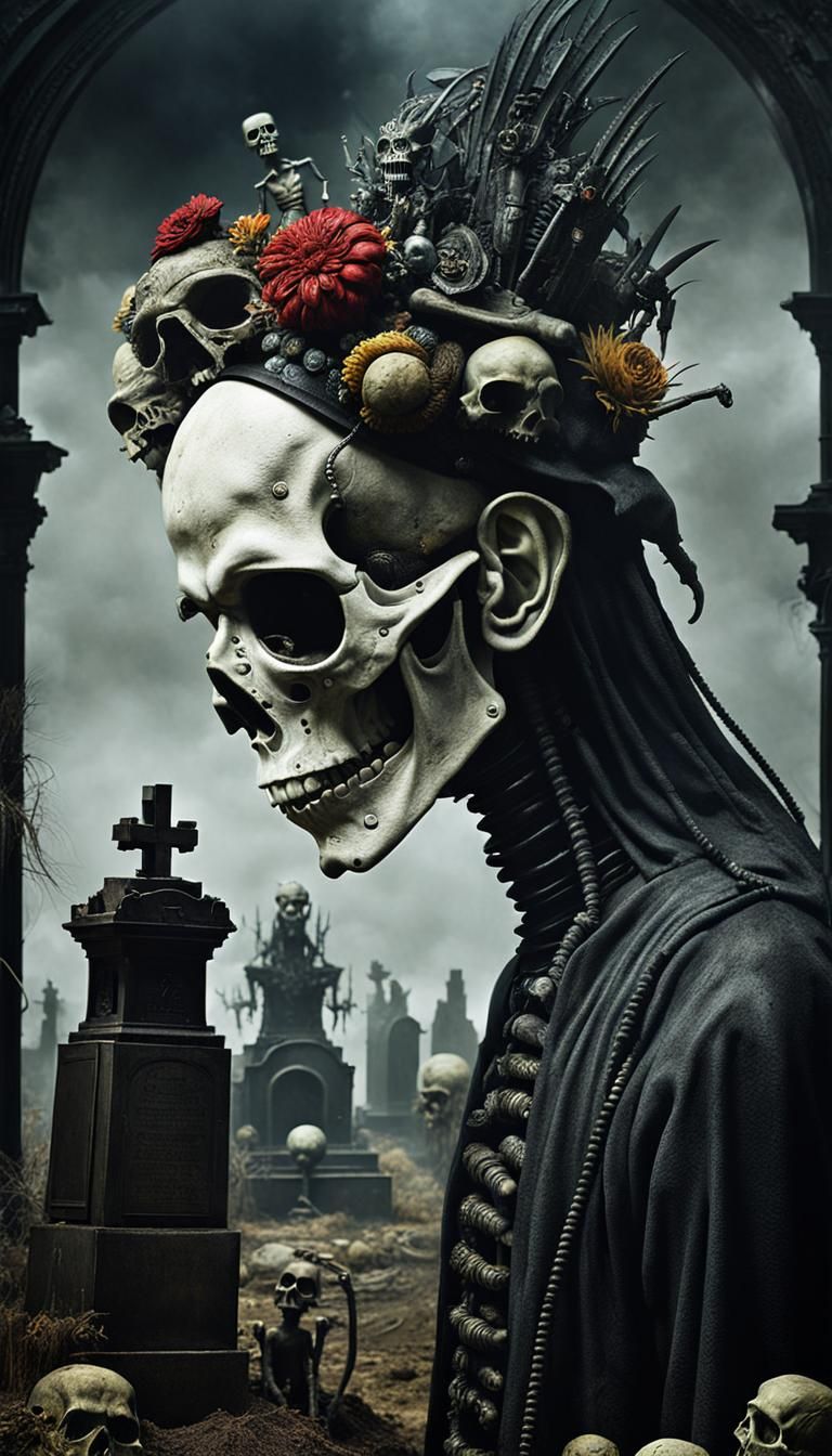 Post-Apocalyptic Grave of the Unknown Artist