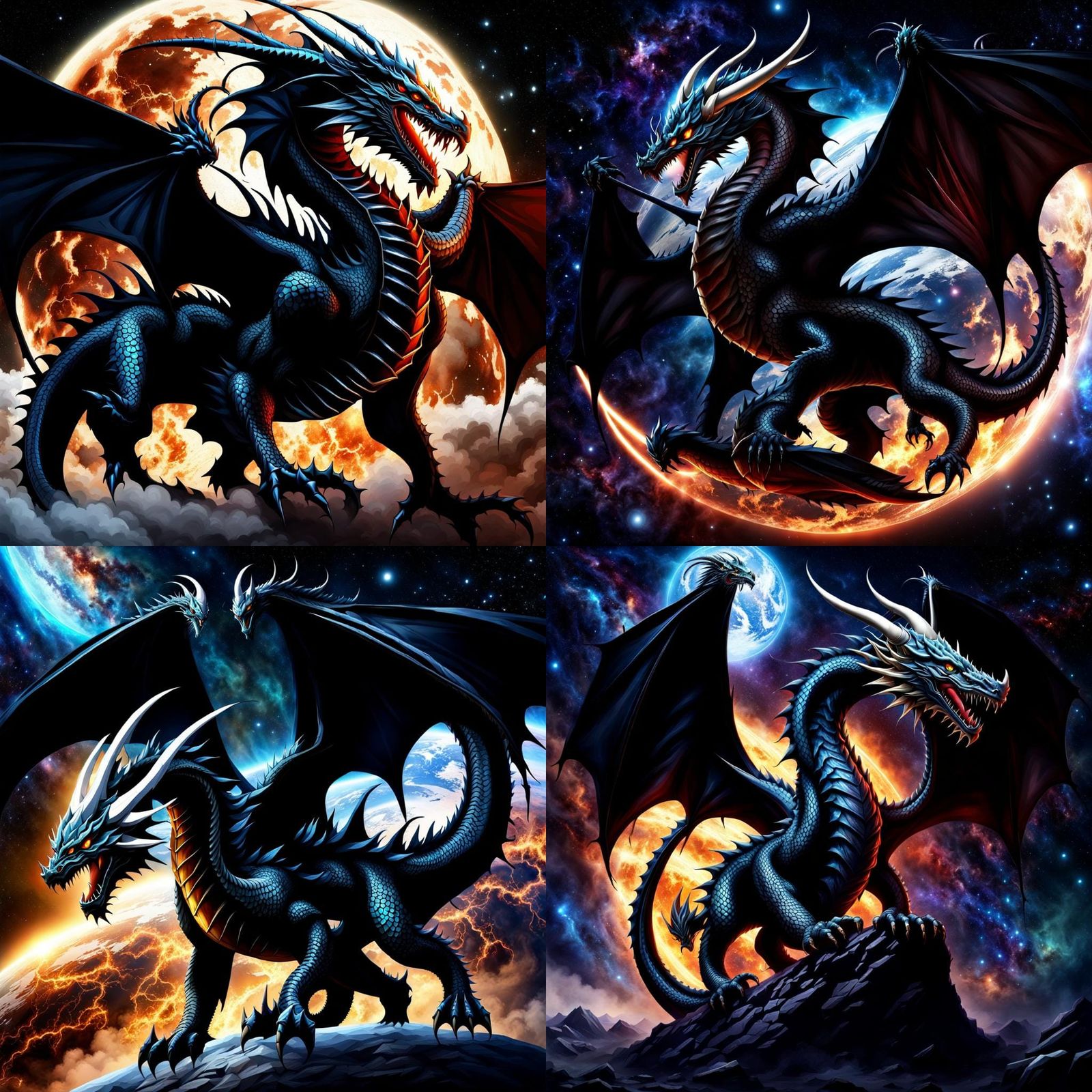 Infinite Black Dragon Sovereign of the Universe