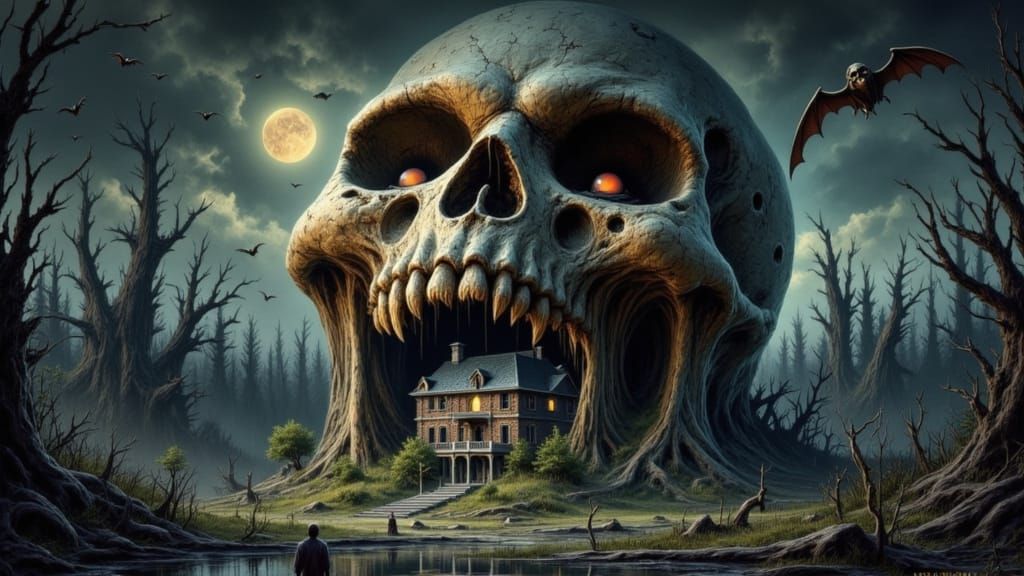 Haunted House in Colossal Skull Swamp