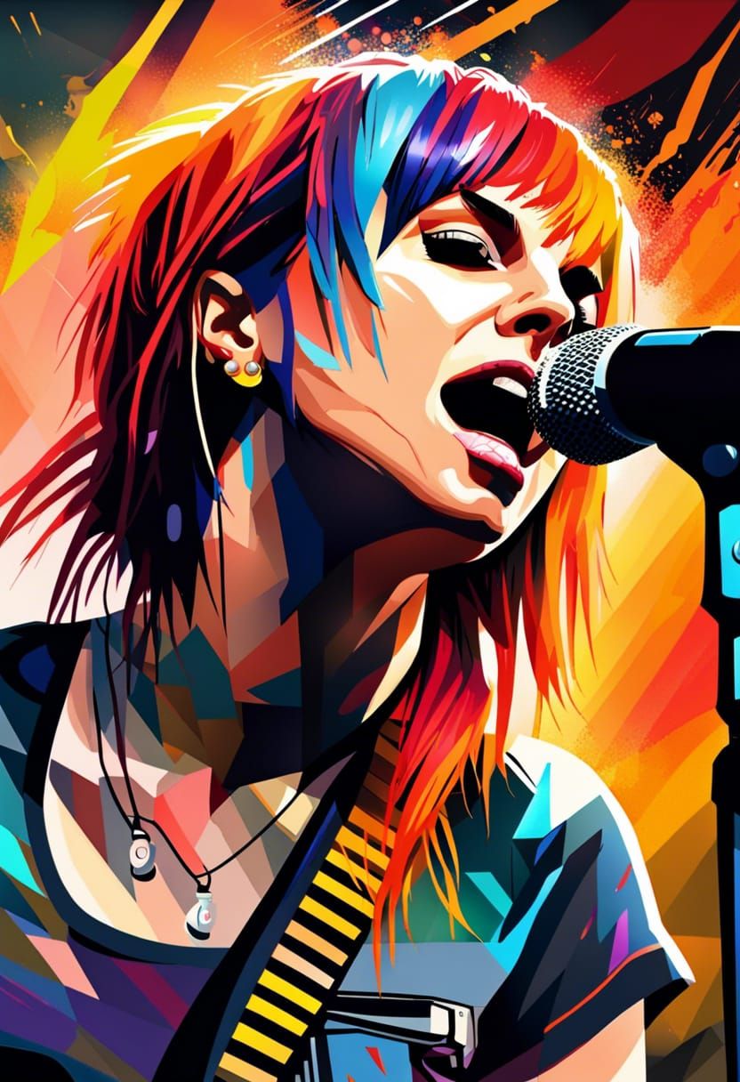 Epic Rock Singer Hayley Williams...