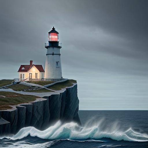 Arthur, the lighthouse keeper, was a man shaped by the sea. He lived a life of solitude and responsibility, a silent gua...