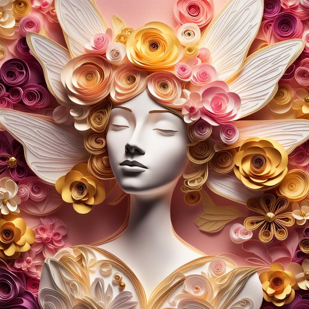 Winged Fairy Origami