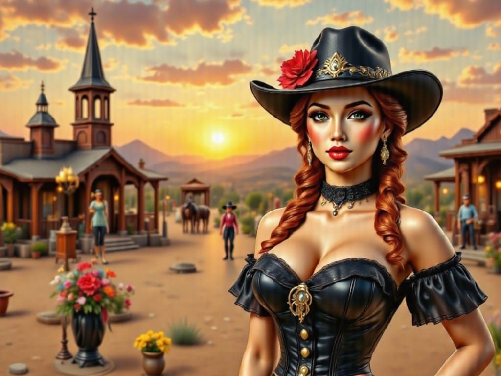 Woman in the Wild West