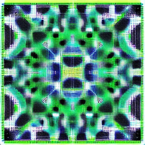 Self Portrait in a Fusion of Digital Art and Algorithmic Exp...