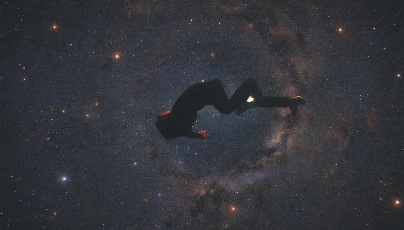 Cosmic Dreamscape: Floating Through the Stars