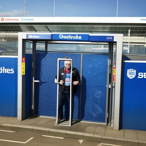 Peterborough fan trapped in Wembley turnstile