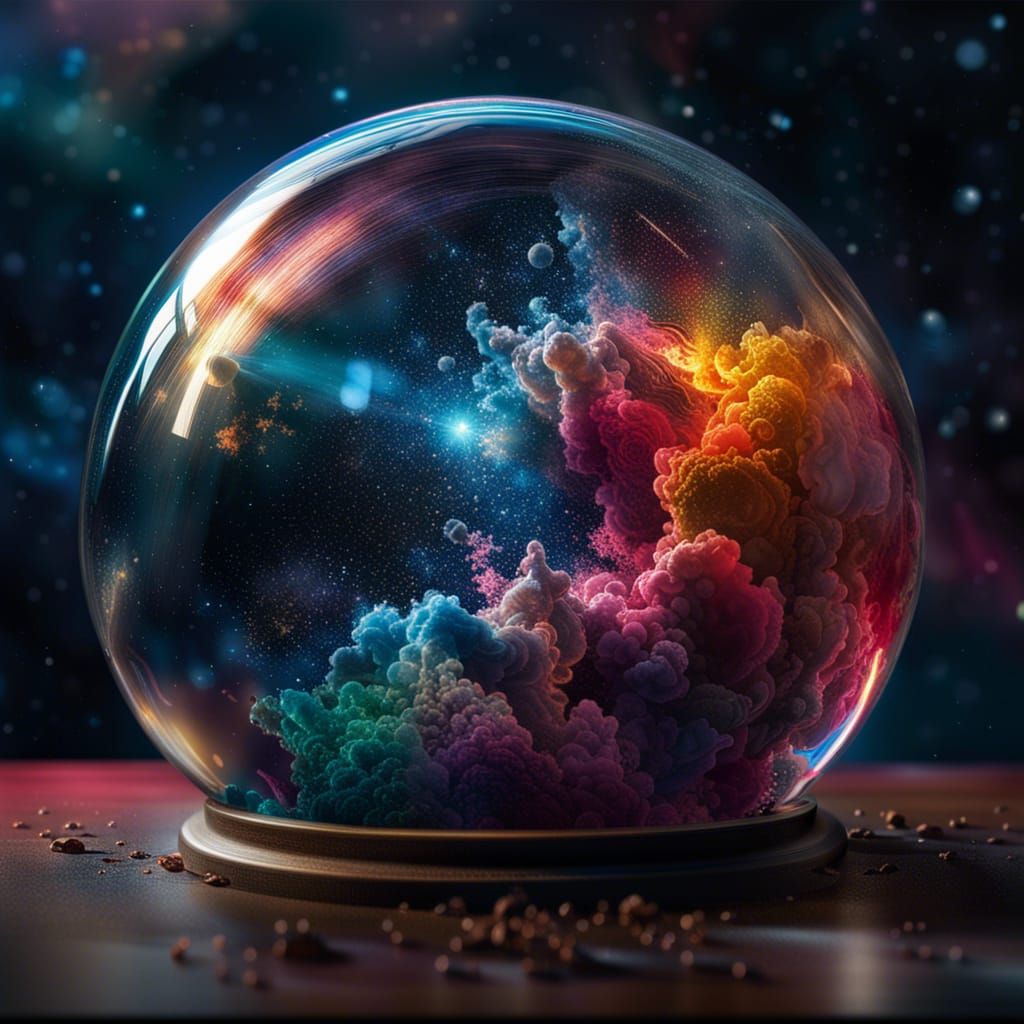 The Universe in a Glass Sphere: Hyperrealistic Art