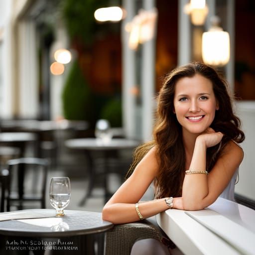 Professional Portrait of Woman with Highlighted Hair