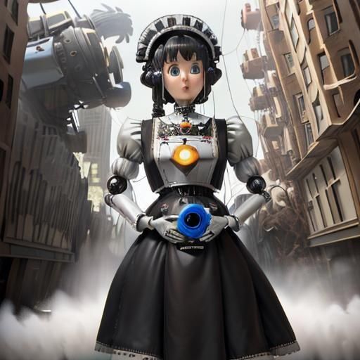 Little Wind Turbine Fan with Rotating Blades