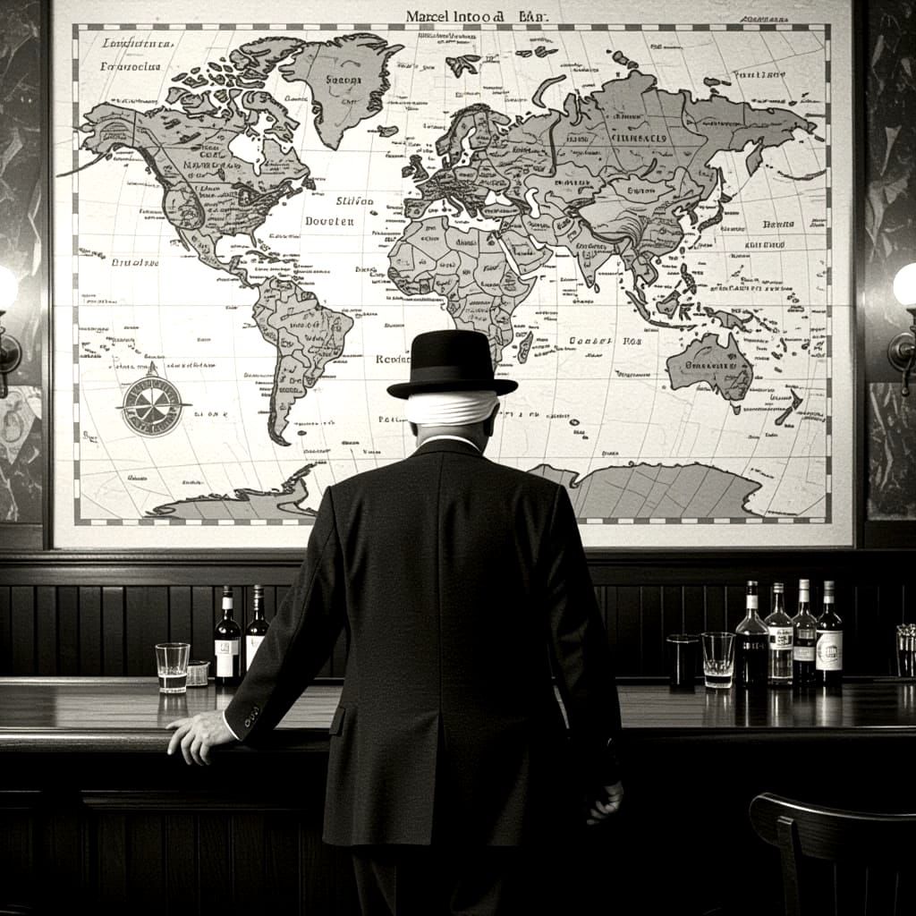 Surreal Cartography Reveals a Blind Man's Journey