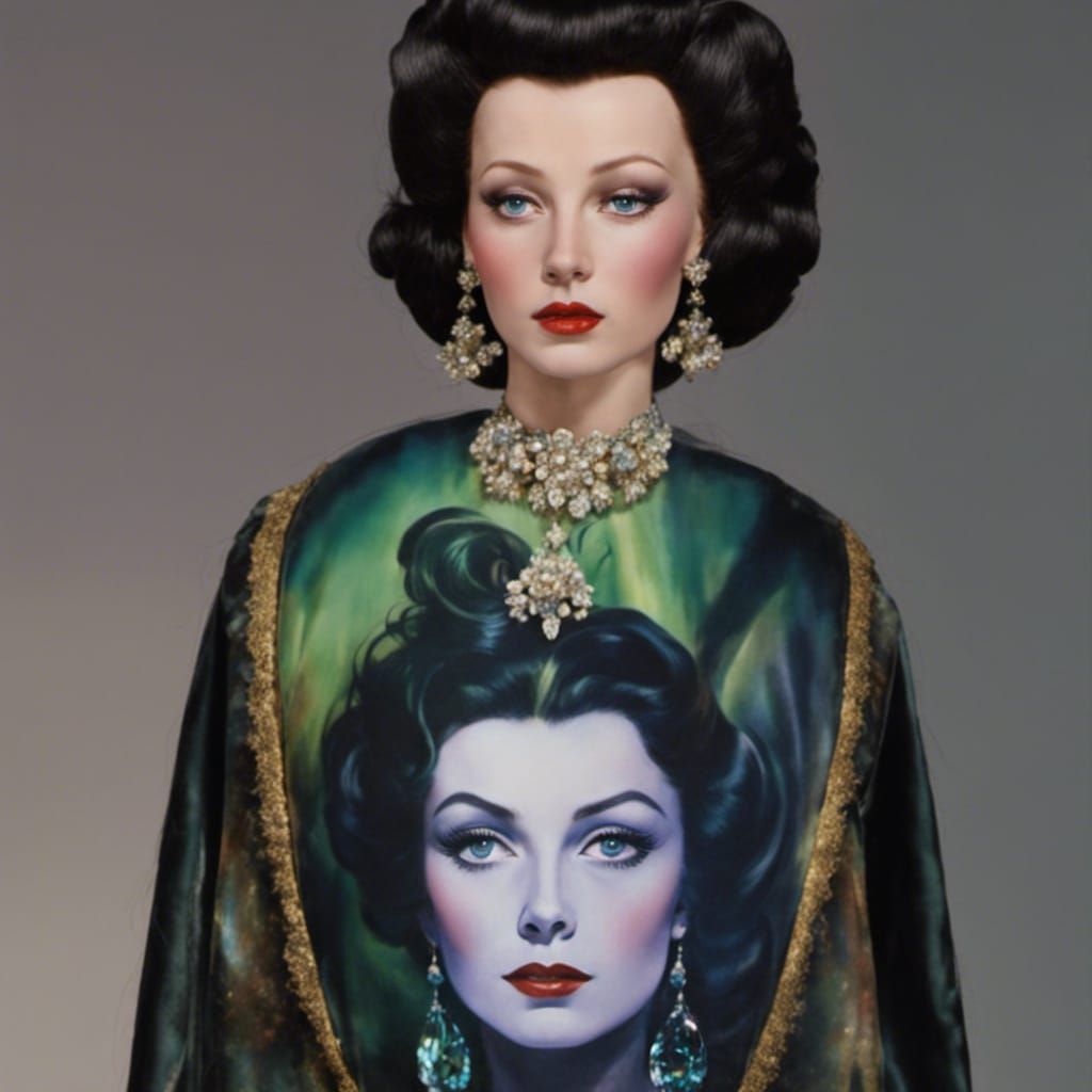 Vivien Leigh wearing "Scarlett  O'Hara" fashion