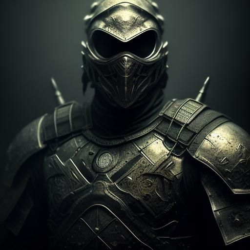 Ninjas Infiltrate Castle: Hyperrealistic Concept Art