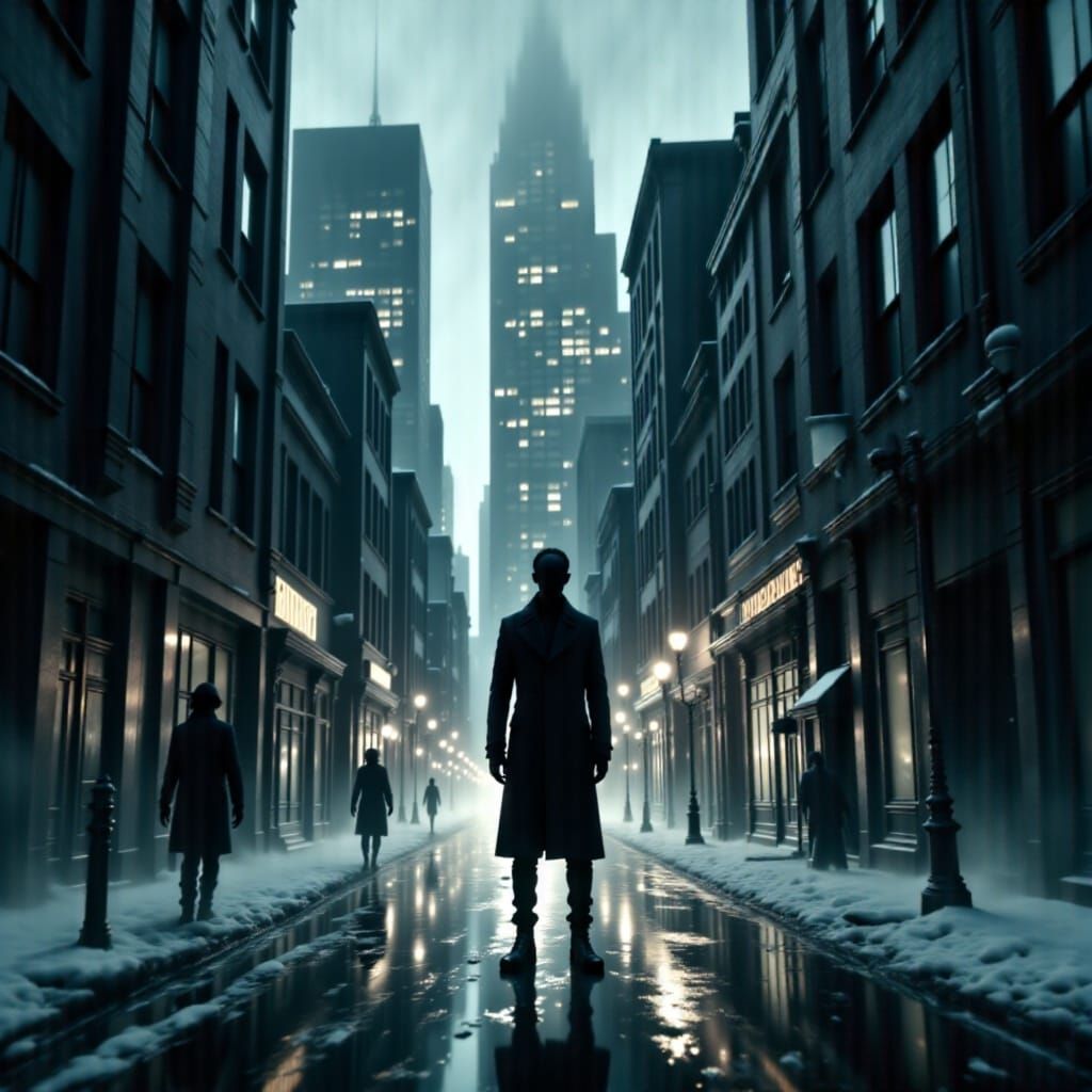 Resilient Souls in a Desolate Metropolis