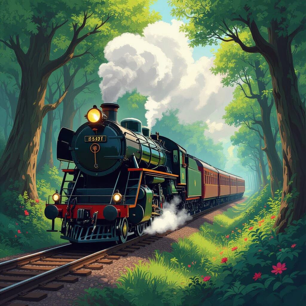 Orient Express Arrives in Magical Forest