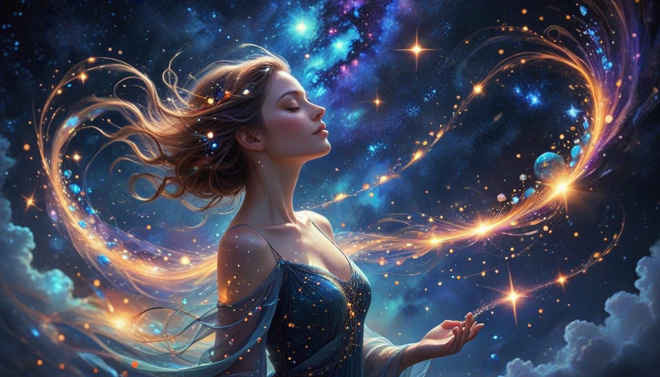 Whimsical Fey Goddess Shines with Joy and Freedom in Infinit...