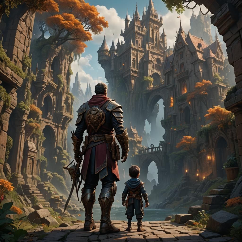 Master and Apprentice: Fantasy Concept Art