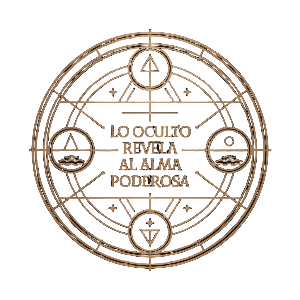 Gothic Alchemical Seal in Gold Ink