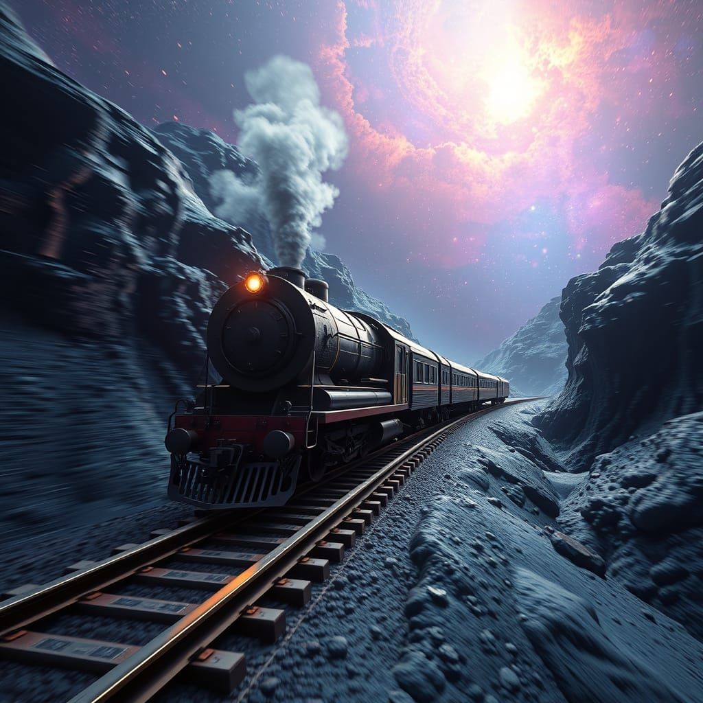 Train in Cosmic Odyssey