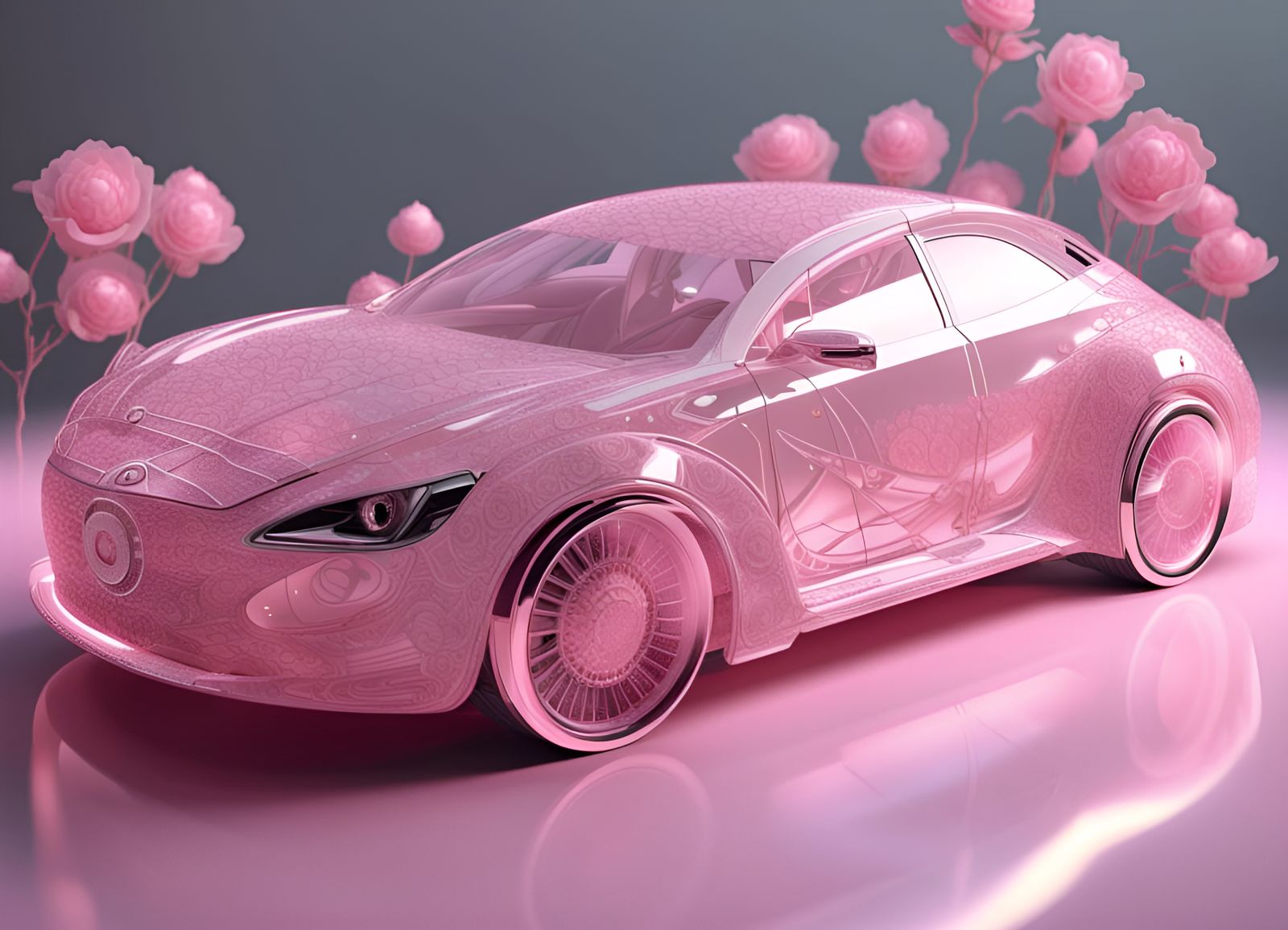 Rose Quartz Car