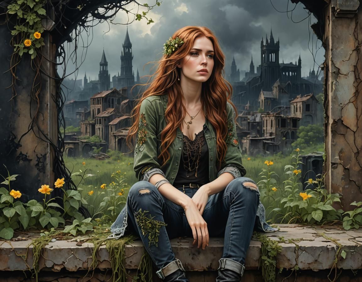 Dreaming of a Green World in a Post-Apocalyptic Setting