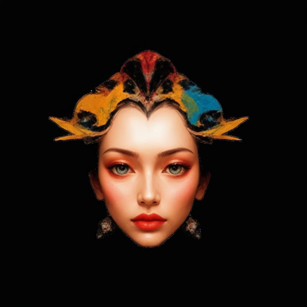 Colorful Abstract Digital Art Composition