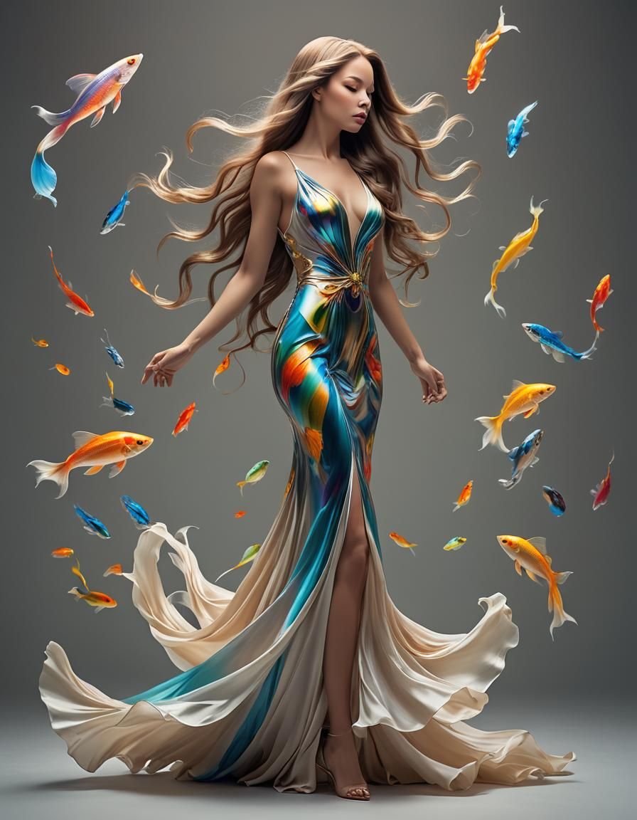 surreal fashion shoot