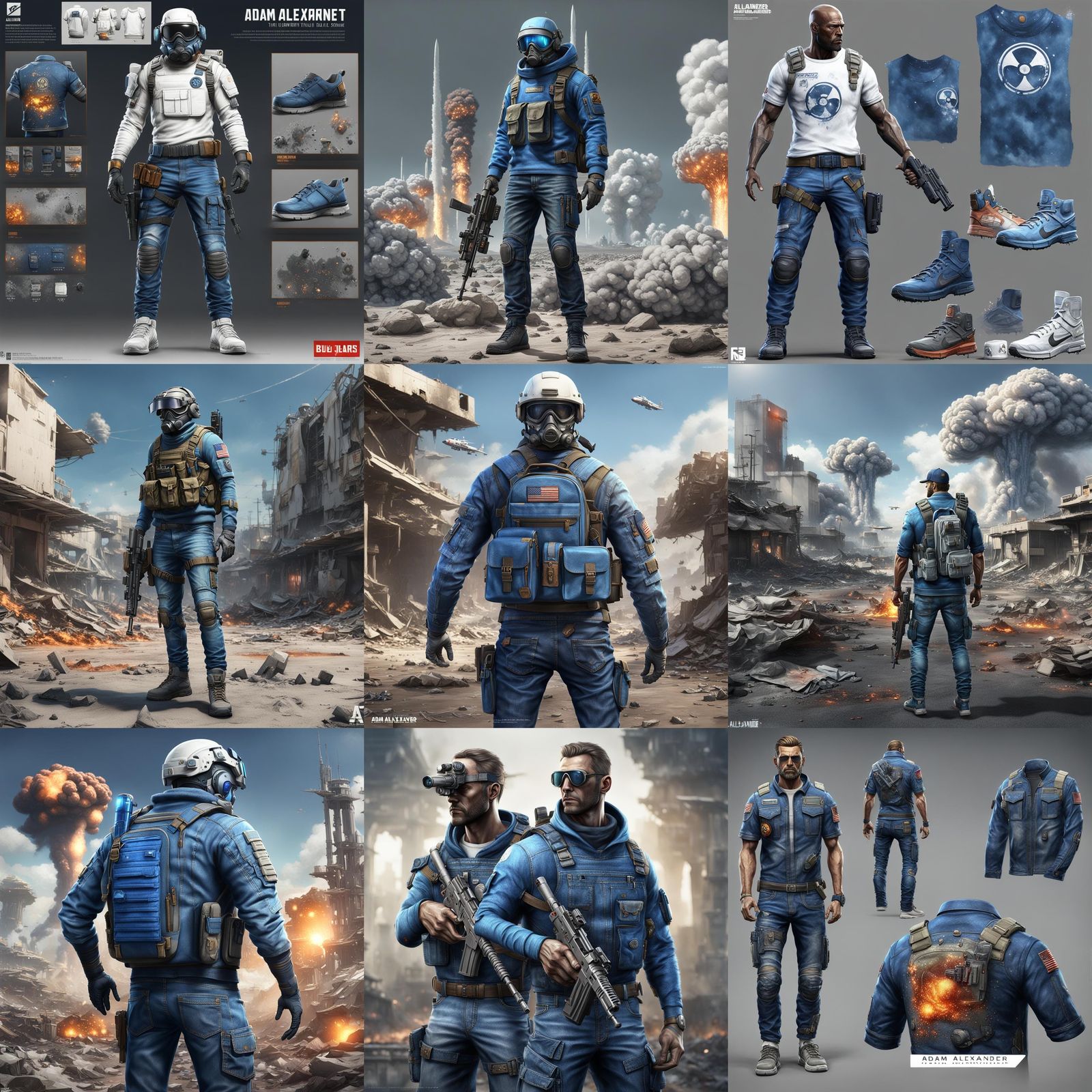 Tactical Fashion for Surviving Apocalyptic Events