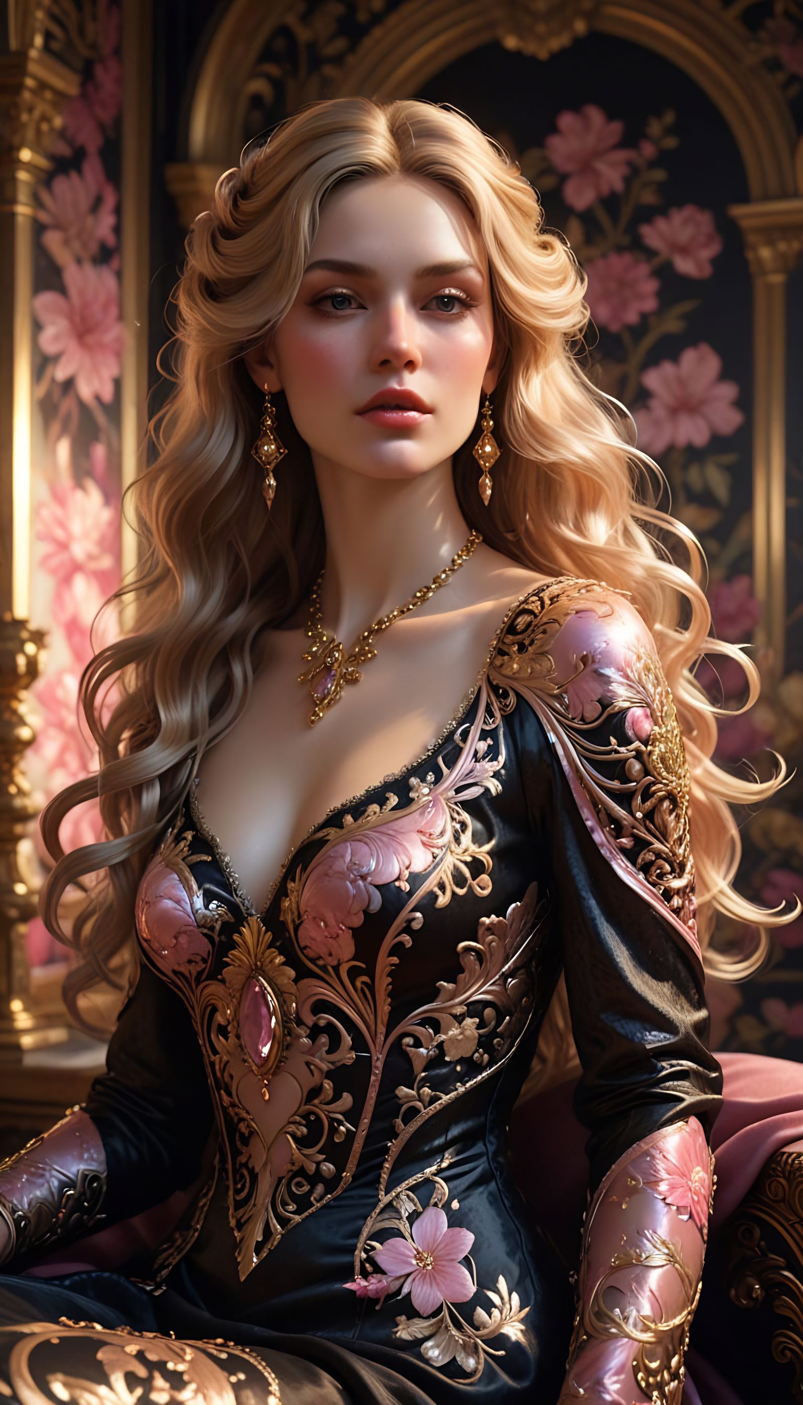 Regal Elegance in Opulent Setting