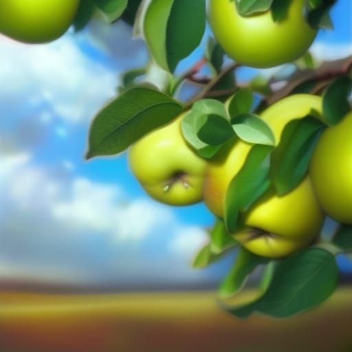 Apples in Divine Sunshine