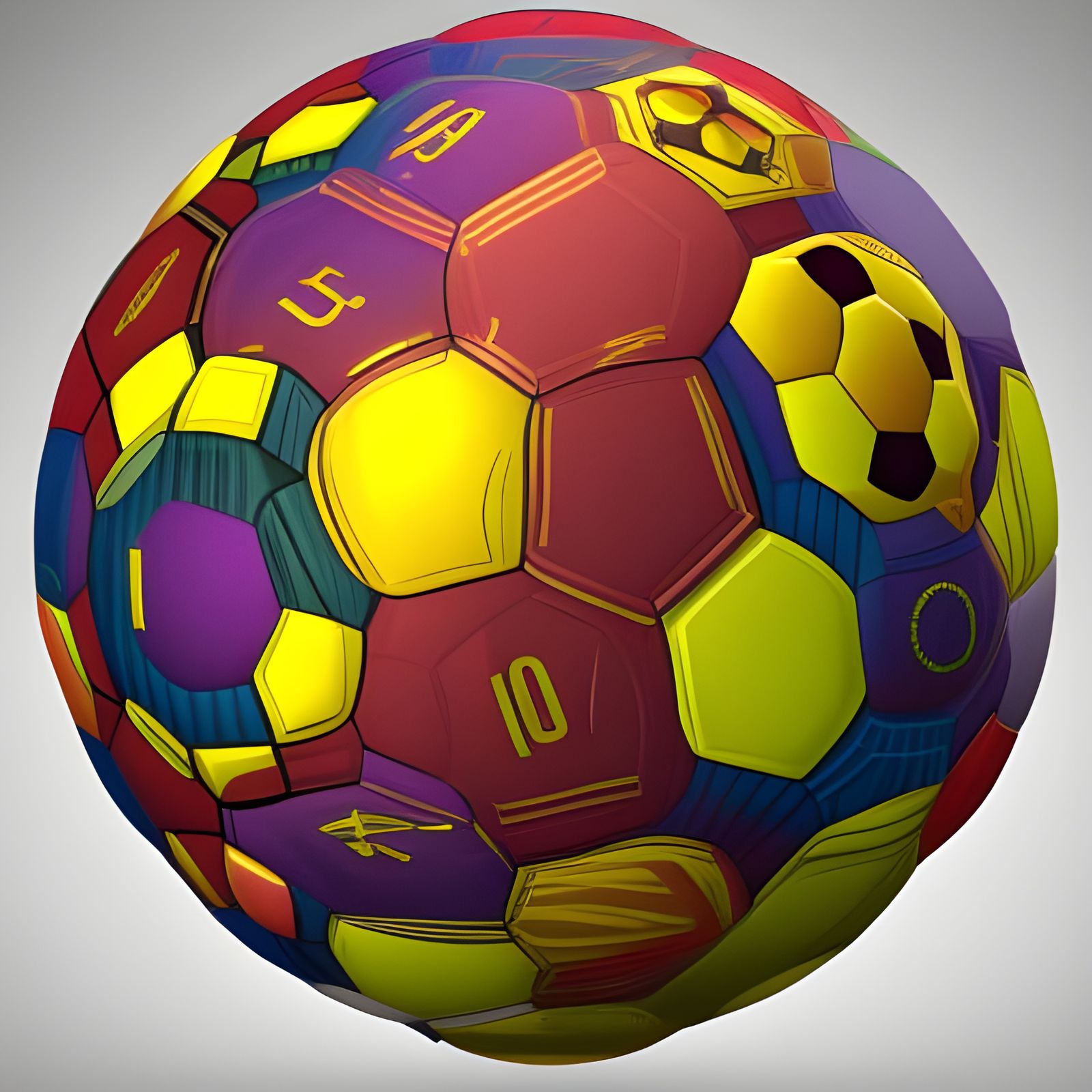 Steampunk Soccer Ball Art on ArtStation