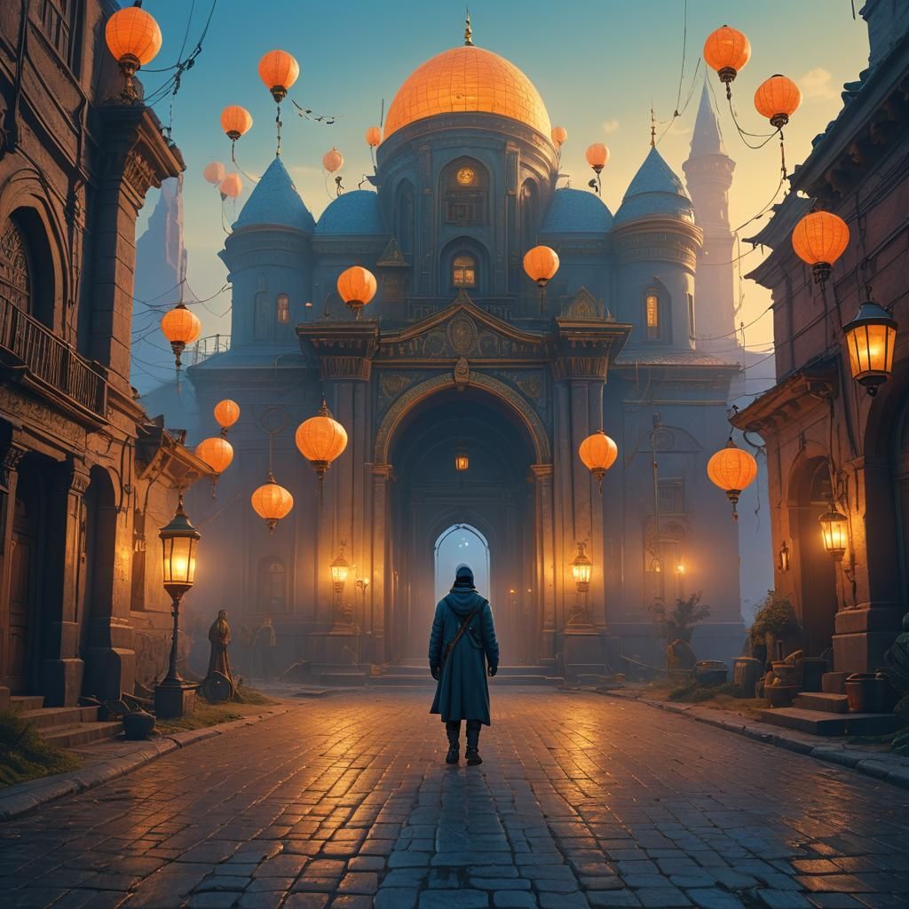 Abdullah Welcomes Guests in Enchanted Fantasy Home