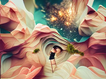 Endless Desert Under an Endless Sky