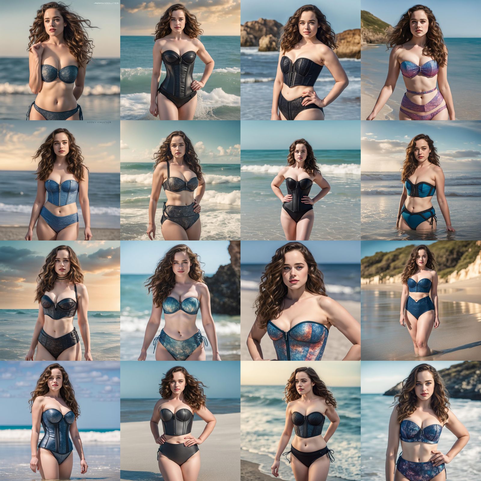 Aphrodite Emerges: Photorealistic Bikini Goddess in 4K