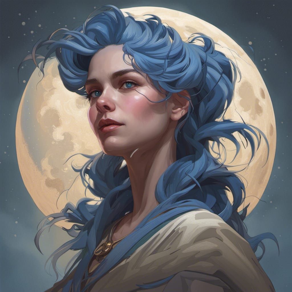 Hyperdetailed Portrait with Dynamic Lighting