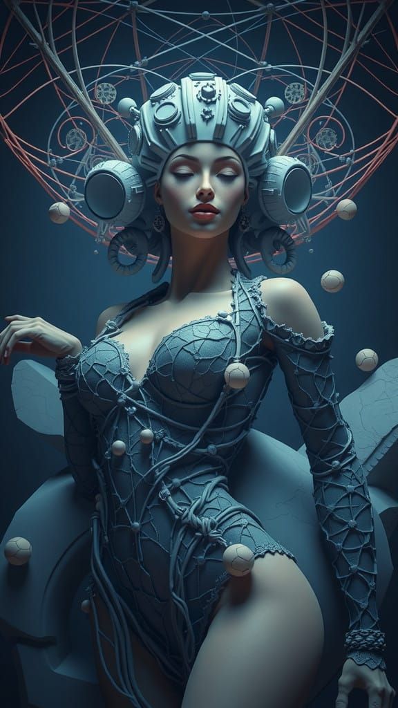 Surreal Digital Artisaness in Clay and Metal