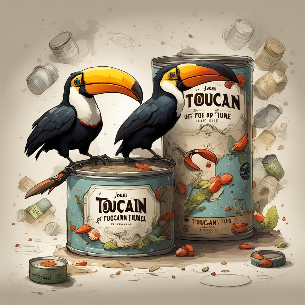 Two Cans of Toucan Tuna