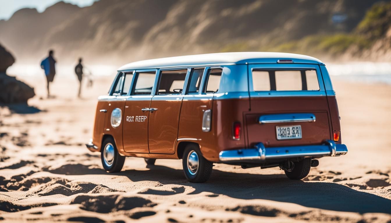 Coastal Road Trip Scene in Natural Lighting