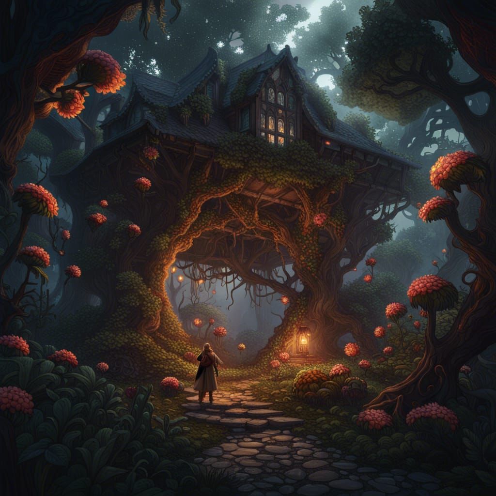 Dark Fantasy: Secret Garden War in Unreal Engine
