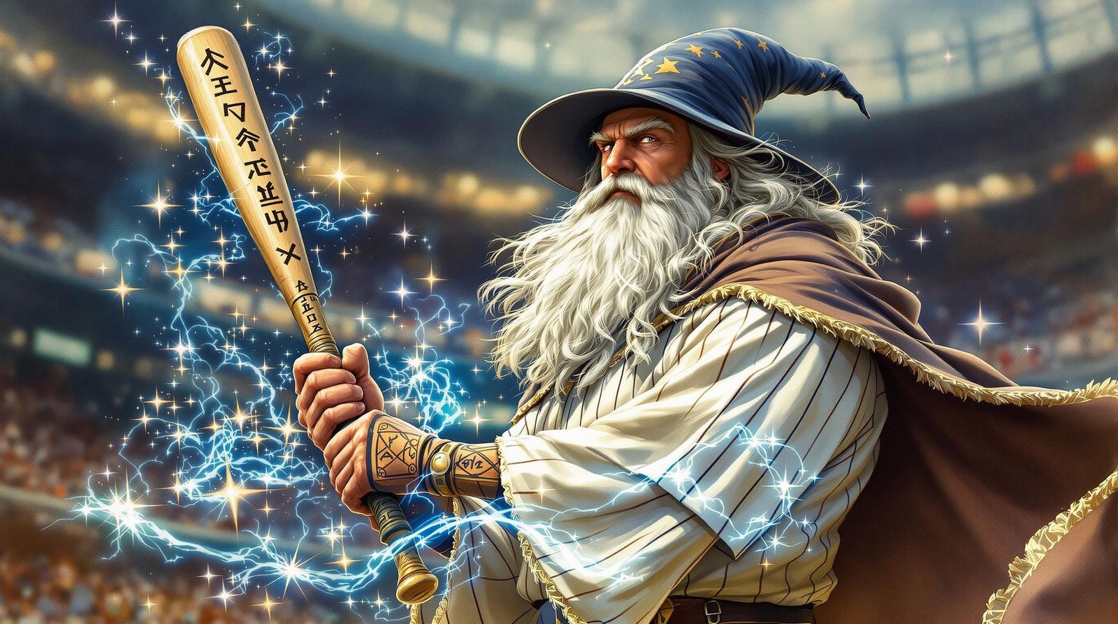 Magical Baseball Legend at the Plate