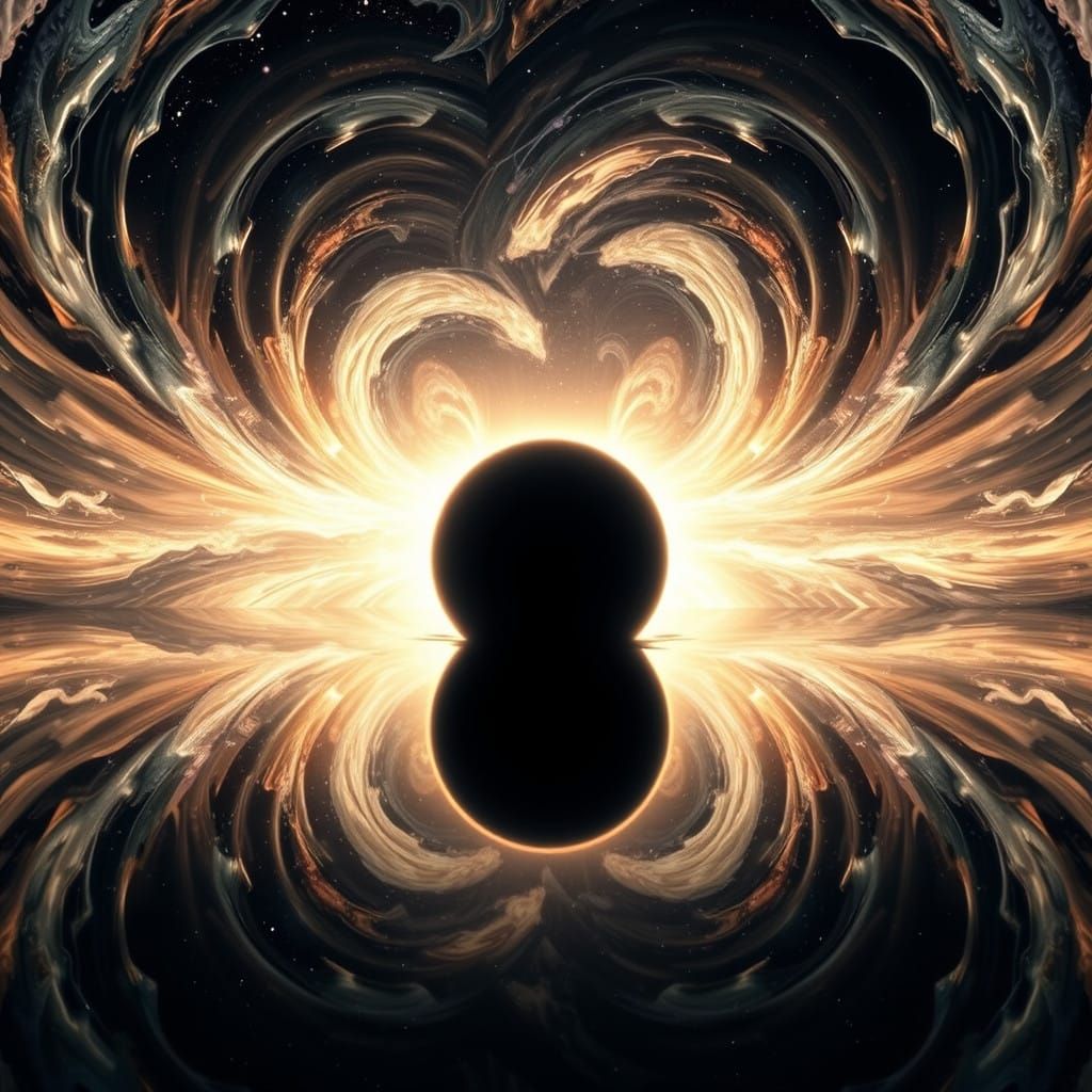 Surreal Black Dwarf Star Transforms into Shimmering White Ho...