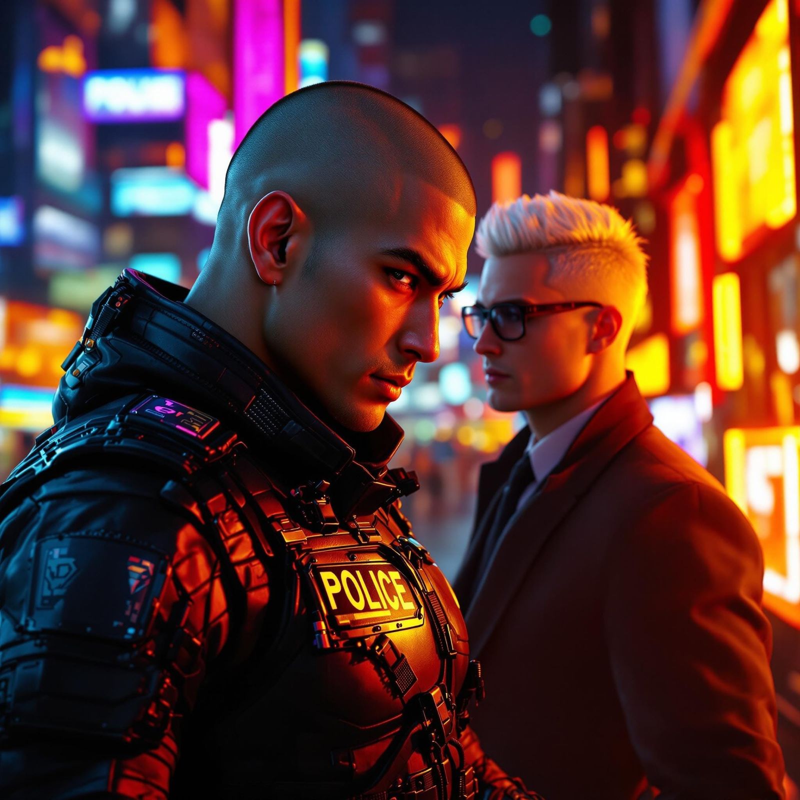 Futuristic Crime Scene Investigation in Hyperrealistic 3D An...