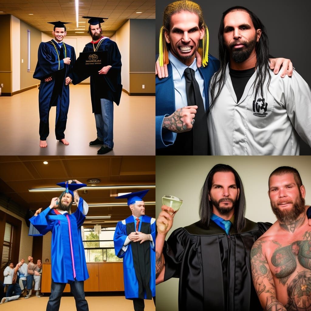 Jeff Hardy's Rehabilitation Graduation: A Professional Photo