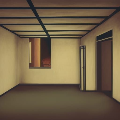 Cosmic 90s Basement: Liminal Space Dreamscape