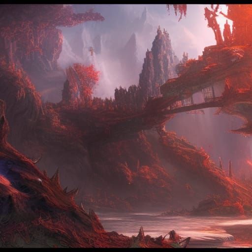 Detailed Pencil Sketch of a Fantastical Fox