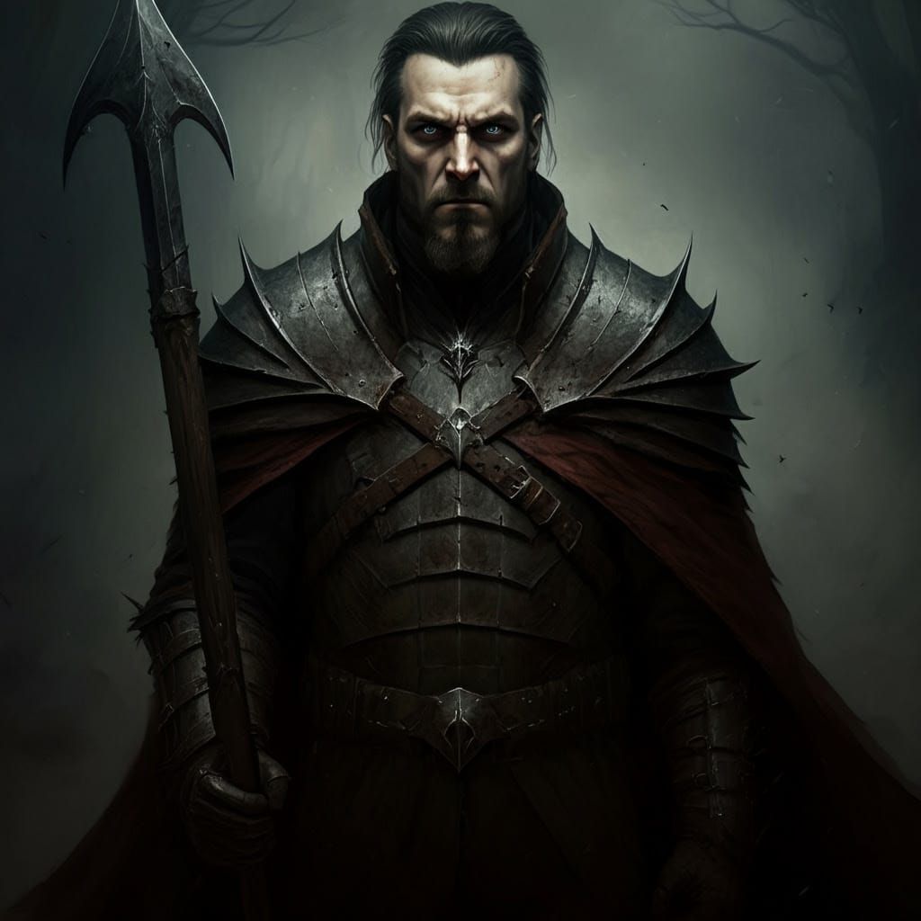 Surreal Dark Fantasy World in Grim Style